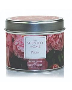 Ashleigh & Burwood Tin Candle Peony